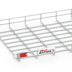 60512450 450 x 65mm Pemsa RAPIDE Wire Basket 3m - Silver