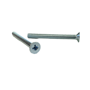 Pozi Machine Screws Countersunk M4 BZP