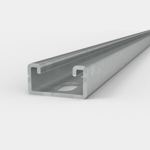 41 x 21mm x 6m Heavy Gauge Slotted Channel Hot Dip Galvanised Steel
