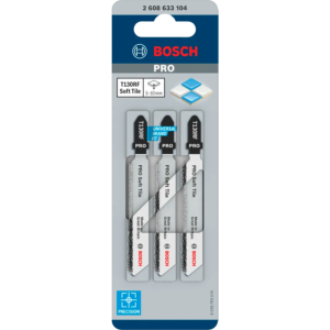 Bosch T130RF Jigsaw Blades (Pack of 3) Ceramic Cutting