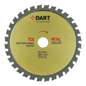 DART Metal Cutting Circular Saw Blade 136 x 20mm x 30T