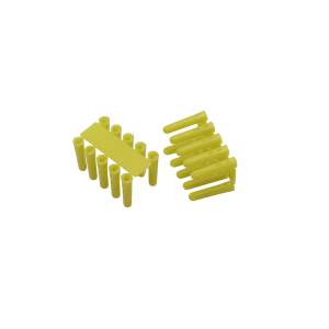 Yellow Plastic Plug