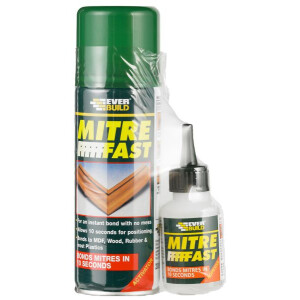 200 ml + 50g Mitre Bonding Kit - Activator & Adhesive