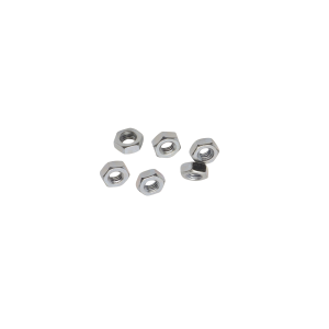 BZP Steel Hex Nuts - M6