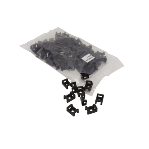 Cable Tie Saddle Mount - 9mm Tie Capacity - Black