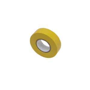 19mm x 20m Colour PVC Tape - Yellow