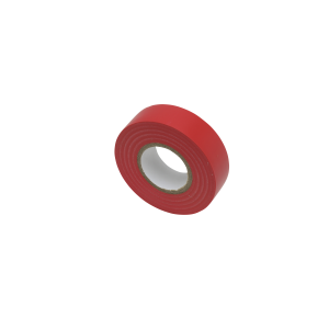 19mm x 20m Colour PVC Tape - Red
