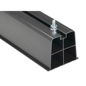Mounting Block 450mm Black 450kg Capacity