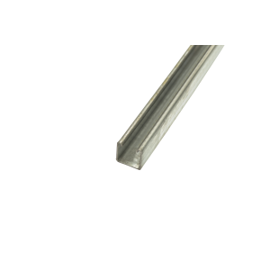 41 x 41mm x 6m Heavy Gauge Plain Channel Pre-Galvanised Steel