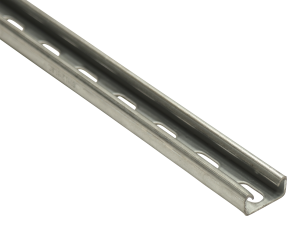 Kora 41 x 21mm x 3m Light Gauge Slotted Channel Pre-Galvanised Steel