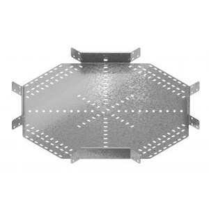 Metsec 4 Way Crossover 100mm PG for Medium Duty Cable Tray CTCO25/0100PG