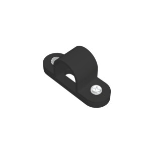 20mm Black PVC Spacer Bar Saddle
