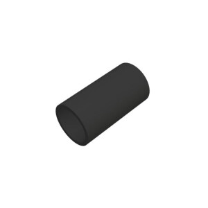 25mm Black PVC Coupler