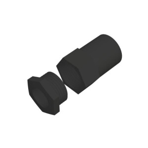 20mm Black PVC Male Adaptor