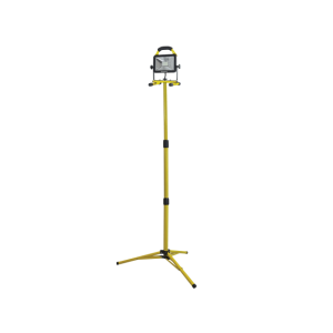 LED Single Tripod Site Light 110V 45w 900 Lumen