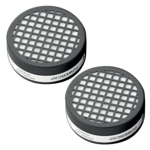 CAU601-001-100 JSP Powercap Filters Black - Pair