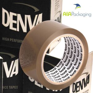 50mm x 66m Buff Vinyl Packing Tape