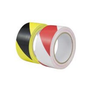 50mm x 33m Yellow/Black Self Adhesive Hazard Warning Tape