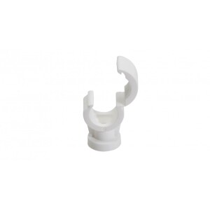 Talon 15mm Single Pipe Clips Round Base