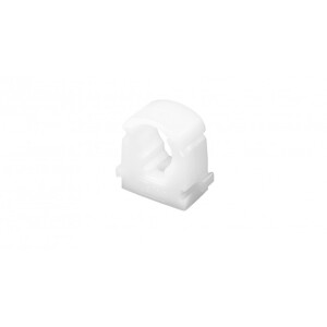 Talon 10mm Hinged Single Pipe Clips Rectangular Base