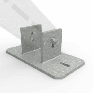 TekSpan Horizontal Holder Plate for 100mm Profile
