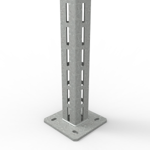 TekSpan Integral Baseplate Foot and 100mm Frame - 720mm