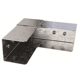 Metsec Lighting Trunking External 90 Degree Bend 50 x 50mm TLOB/050/050/PG/G45