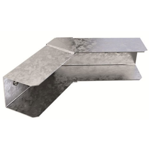 Metsec Lighting Trunking Flat 45 Degree Bend 50 x 50mm Inside Lid TLIB/050/050/PG/G45