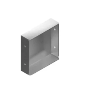 Lighting Trunking Stop End 50 x 50mm IP4x  Pre Galvanised