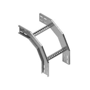 Metsec 150 x 100mm Cable Ladder External Riser Bend HDG LER100/0150HDG/90R300