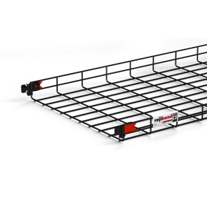60582500 500 x 65mm Pemsa Rejiband Rapide Wire Basket 3m - C8 Black