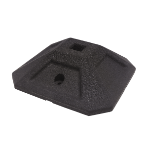 Kora 350mm Rubber Square Foot for 41x41mm Channel
